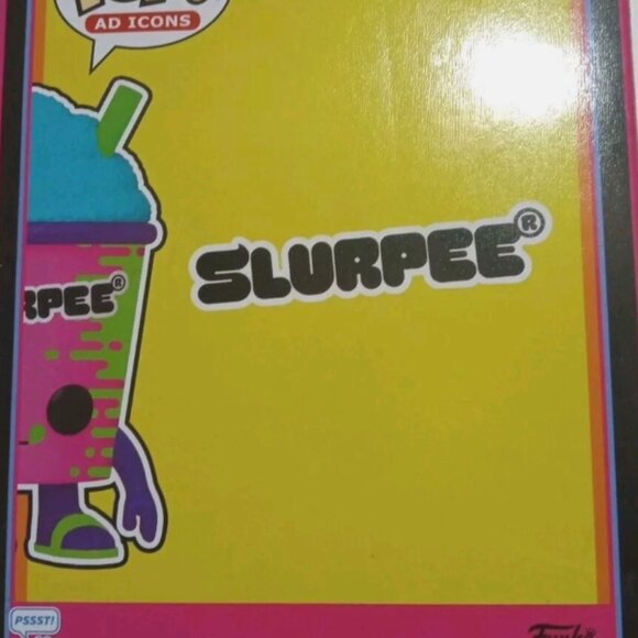 Funko Pop! Blacklight Ad Icons Blue Slurpee Pink Cup 233 7-Eleven Exclusive 7-11 - Picture 6 of 8